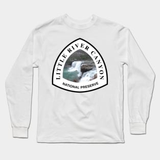 Little River Canyon National Preserve trail marker Long Sleeve T-Shirt